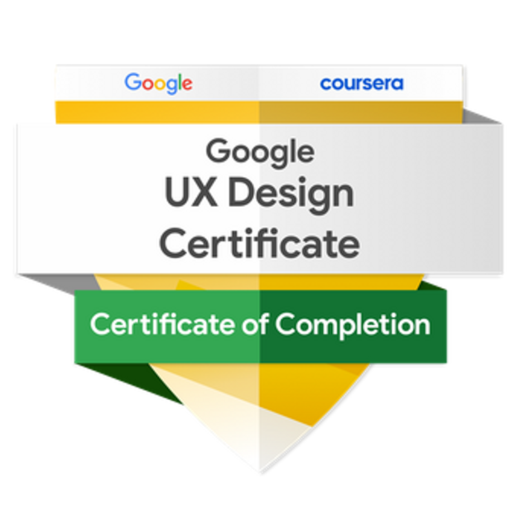 Google UX Design Professional Certificate badge